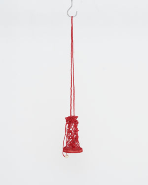 PC23S-BG02 Cord Net Fril MINI Bag RED