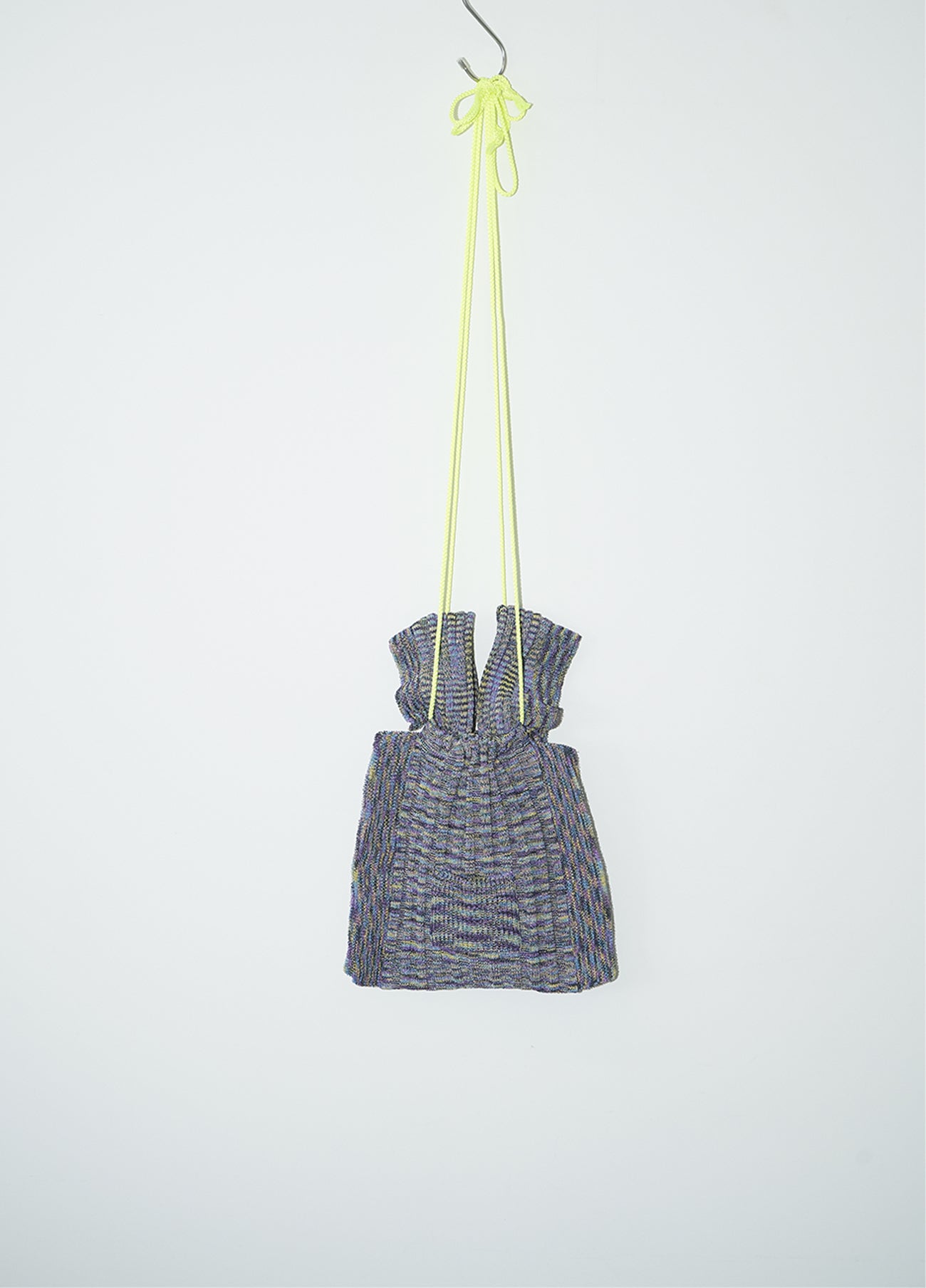 PCSTD-KN01 2WAY SHINY KNIT FRIL BAG